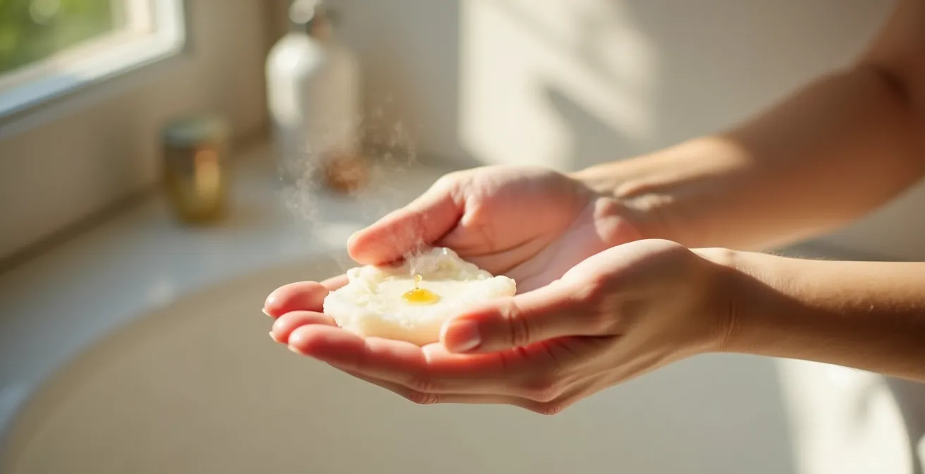 Emulsionstechnik für feines Haar mit Öl und Leave-in Conditioner